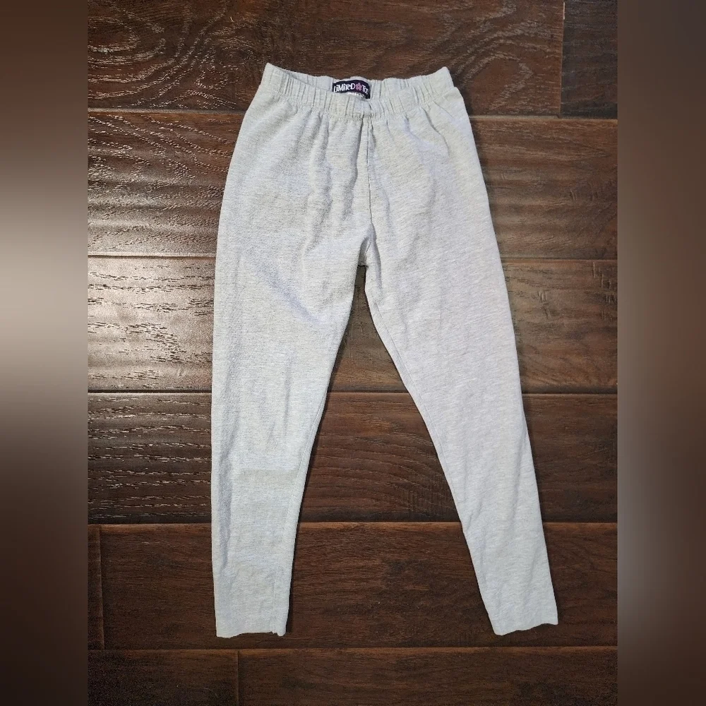 Girls Limited Too Gray Leggings M